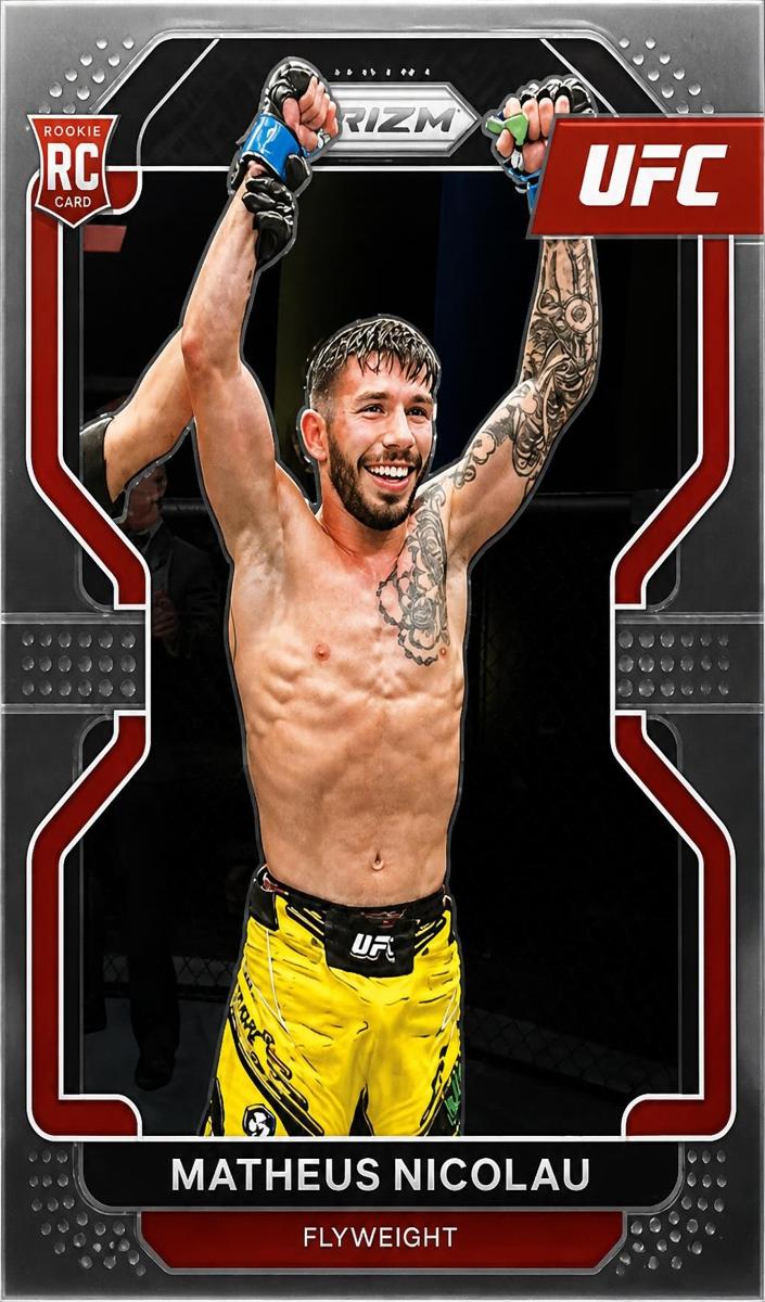 2022 Panini Prizm Matheus Nicolau #168 card
