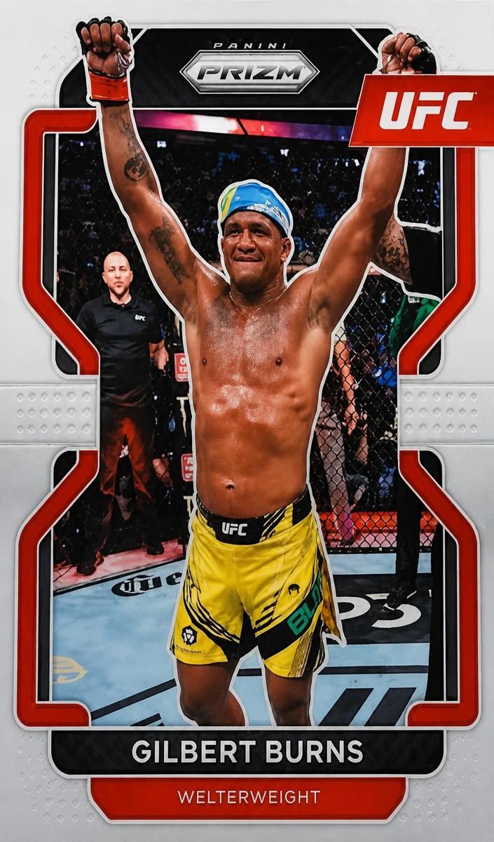 2022 Gilbert Burns [Prizms Green] #183
