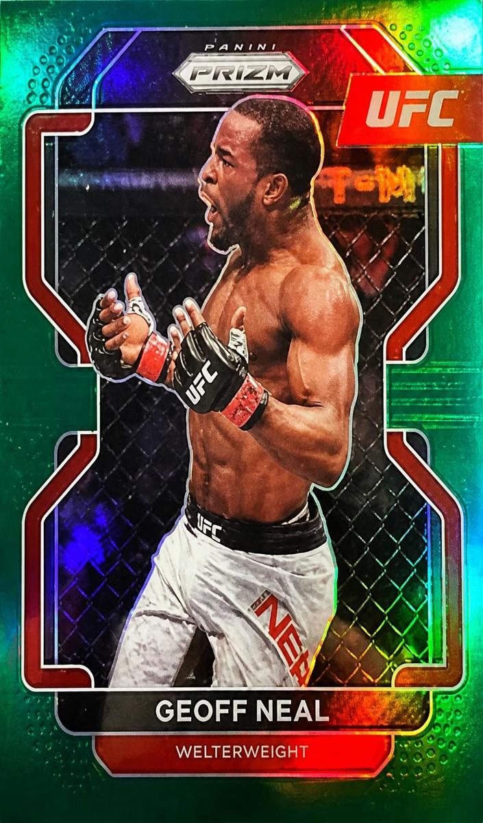 2022 Panini Prizm Geoff Neal #163 card