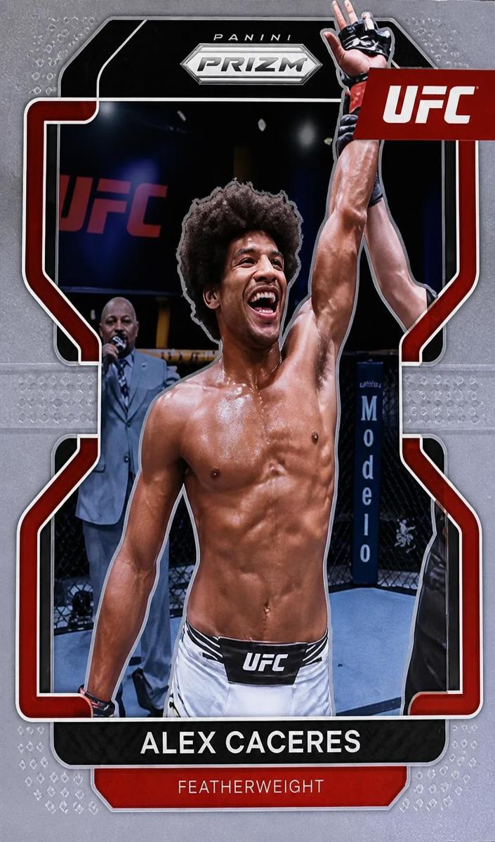 2022 Alex Caceres [Prizms Green] #117