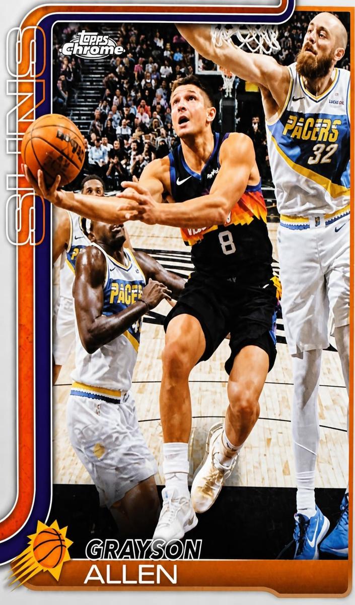 2025 Topps Chrome Grayson Allen #107 card