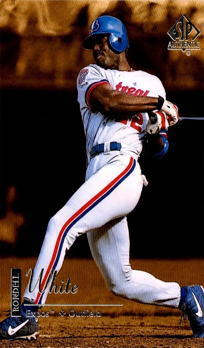 1999 SP Authentic Rondell White #52 card