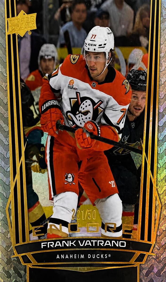 2025 Upper Deck Frank Vatrano #E-72 card