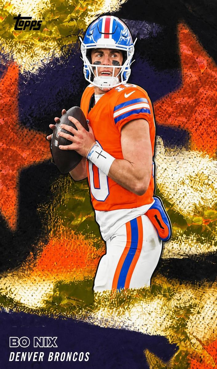 2026 Topps Flagship Bo Nix [Gold] #NFLS-1 card