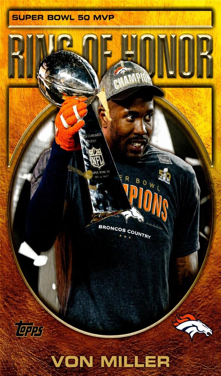 Von Miller 2026 Topps Flagship Ring of Honor Football
