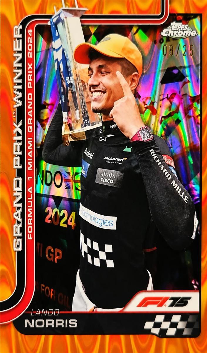 2025 Lando Norris [Orange LogoFractor] #98