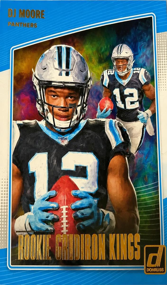 2018 Panini Donruss DJ Moore #RGK-16 card