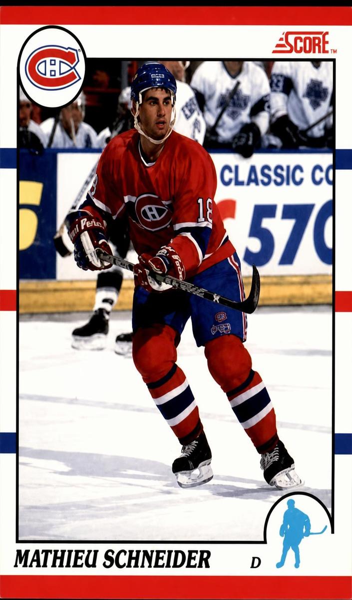 1990 Mathieu Schneider #127