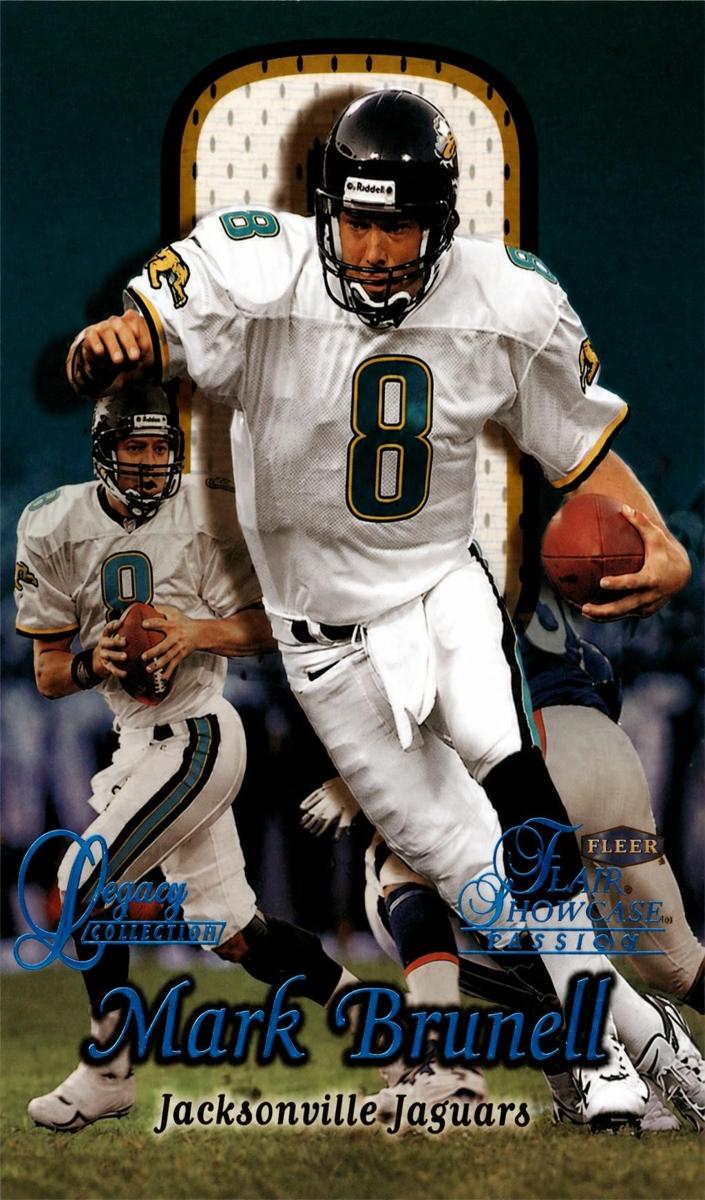 1999 Flair Showcase Mark Brunell #39 card