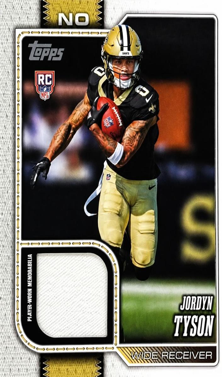 2026 Topps Flagship Jordyn Tyson #ROR-JT card