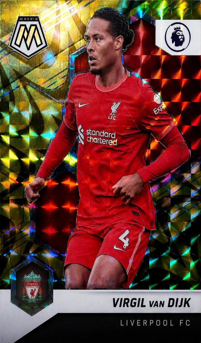2021 Virgil van Dijk [Reactive Gold] #180