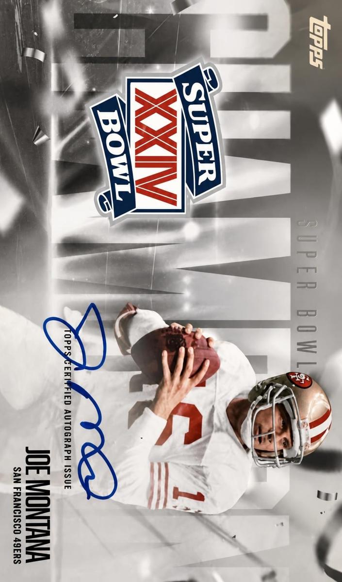2026 Topps Flagship Joe Montana #SBCS-JMO card