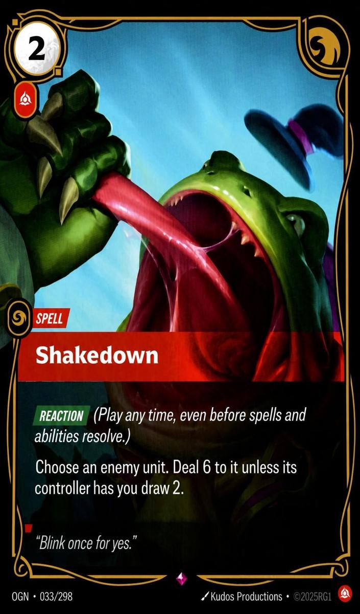 2025 Shakedown [Foil] #33