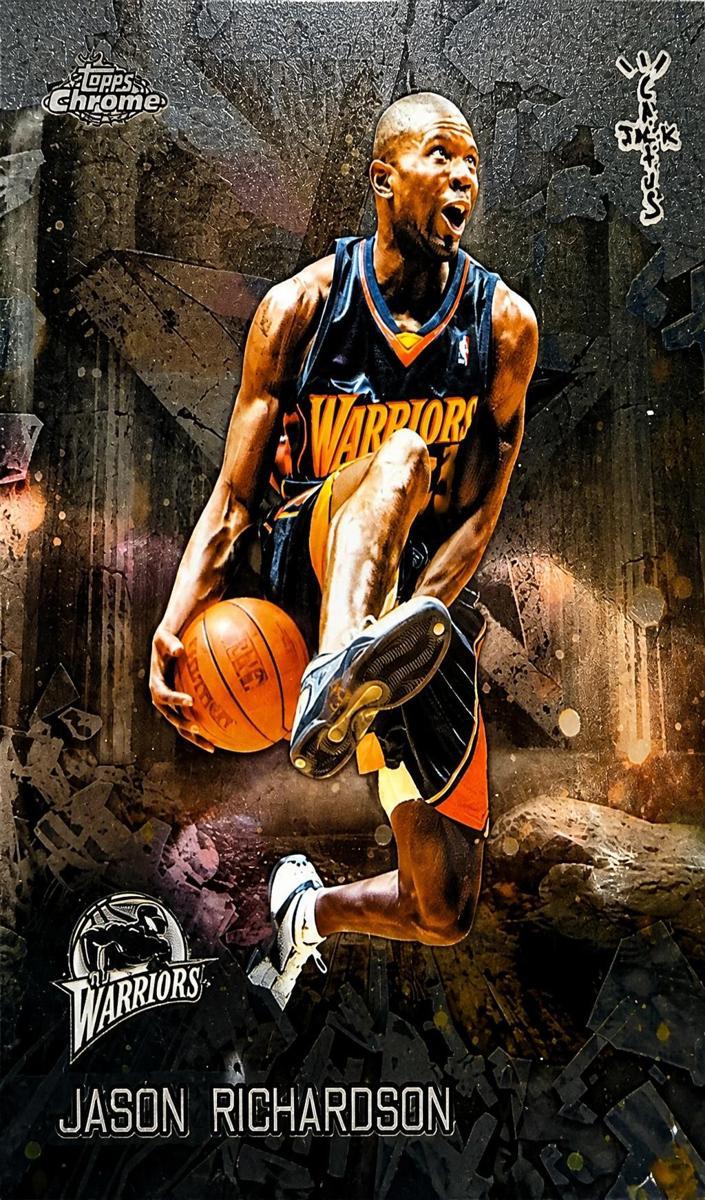 2025 Topps Chrome Cactus Jack X NBA All-Star Game Jason Richardson #SS-22 card