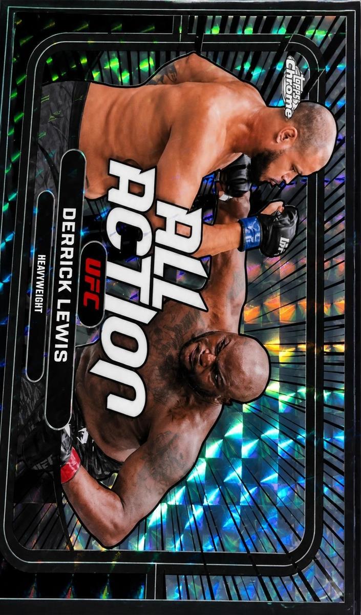 2026 Derrick Lewis [Black Geometric Refractor] #AA-44