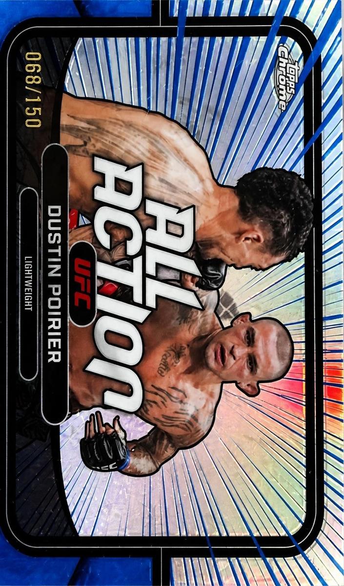 2026 Dustin Poirier [Blue Refractor] #AA-18