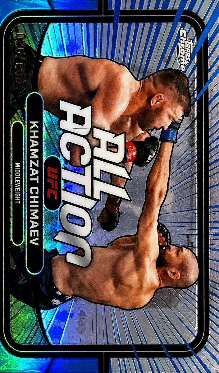 2026 Khamzat Chimaev [Blue Refractor] #AA-16