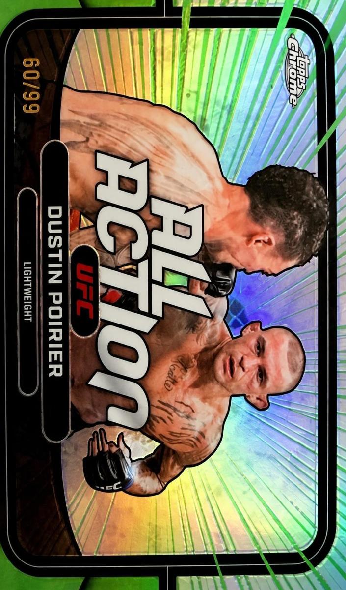 2026 Dustin Poirier [Green Refractor] #AA-18