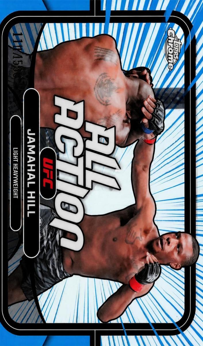 2026 Jamahal Hill [Blue Refractor] #AA-49