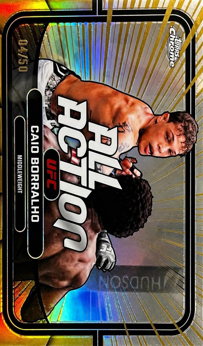 2026 Caio Borralho [Gold Refractor] #AA-46