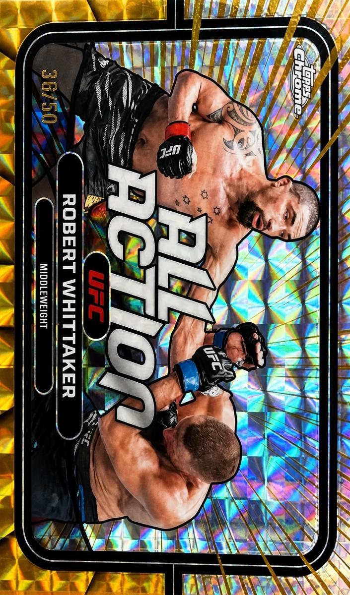 2026 Robert Whittaker [Gold Refractor] #AA-4