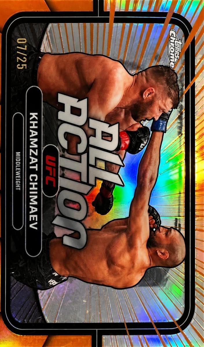 2026 Khamzat Chimaev [Orange Refractor] #AA-16