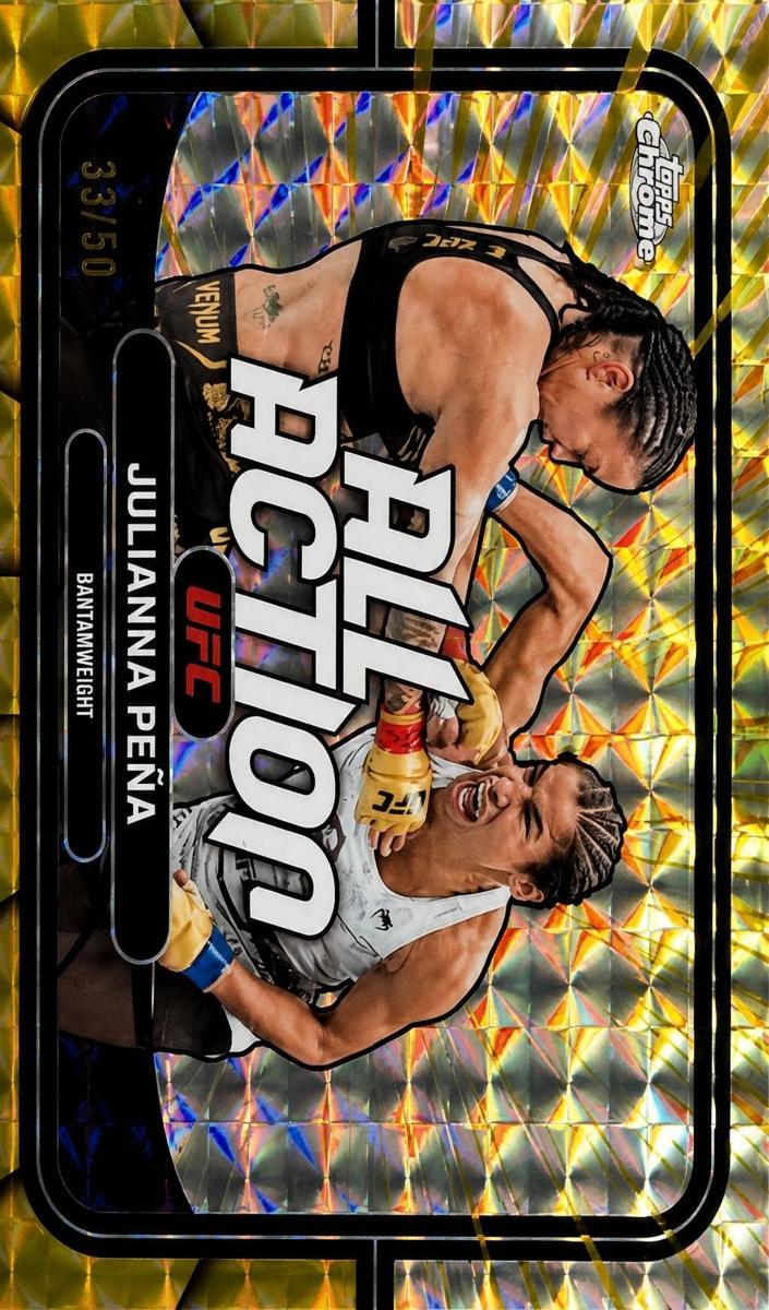 2026 Julianna Pena [Gold Geometric Refractor] #AA-10