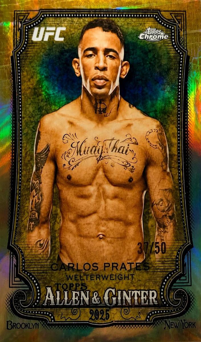 2026 Carlos Prates [Gold Refractor] #AG-11