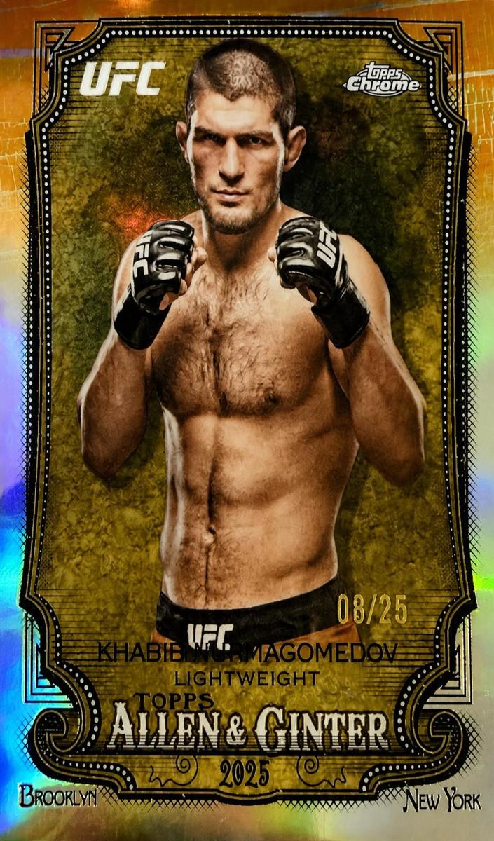 2026 Khabib Nurmagomedov [Orange Refractor] #AG-23