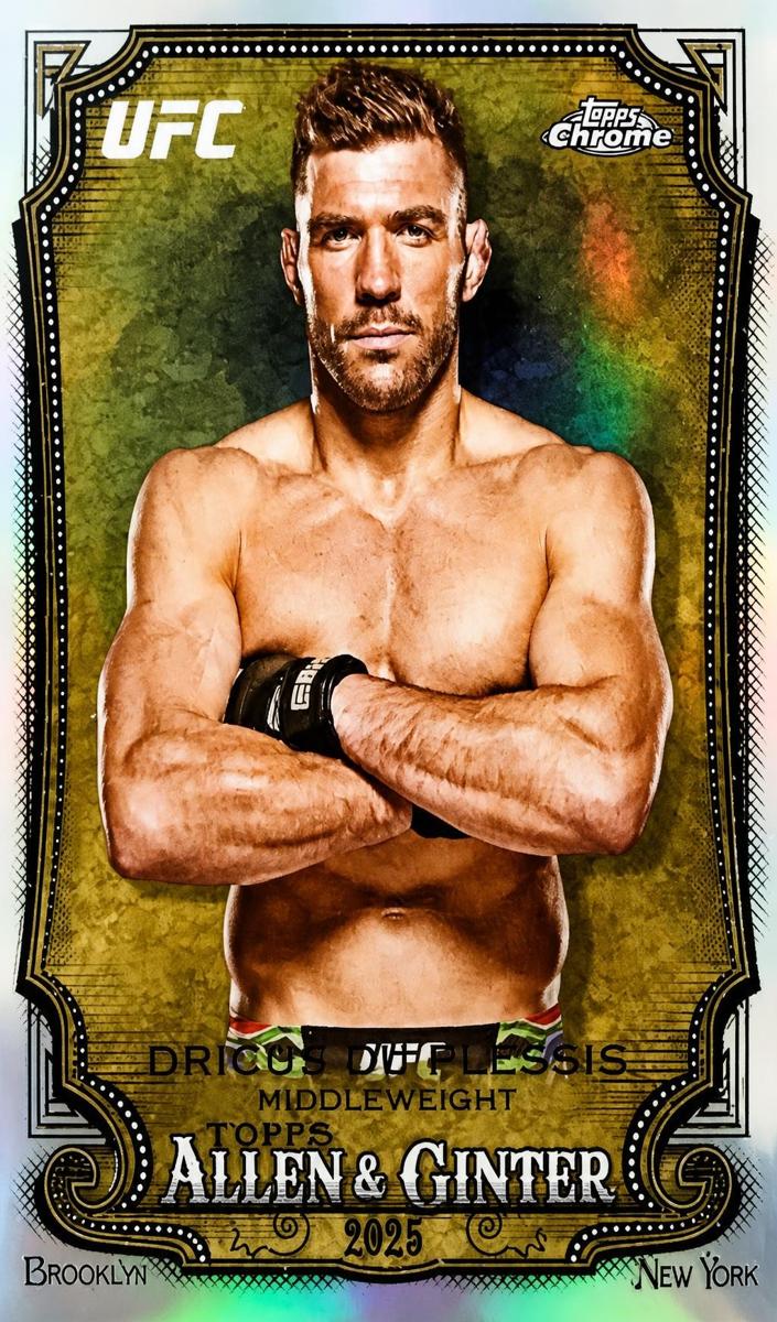 2026 Dricus Du Plessis [Refractor] #AG-26