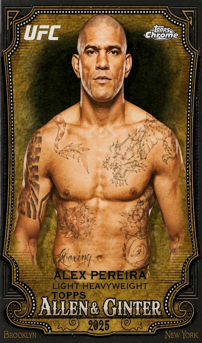Alex Pereira - 2026 Topps Chrome UFC