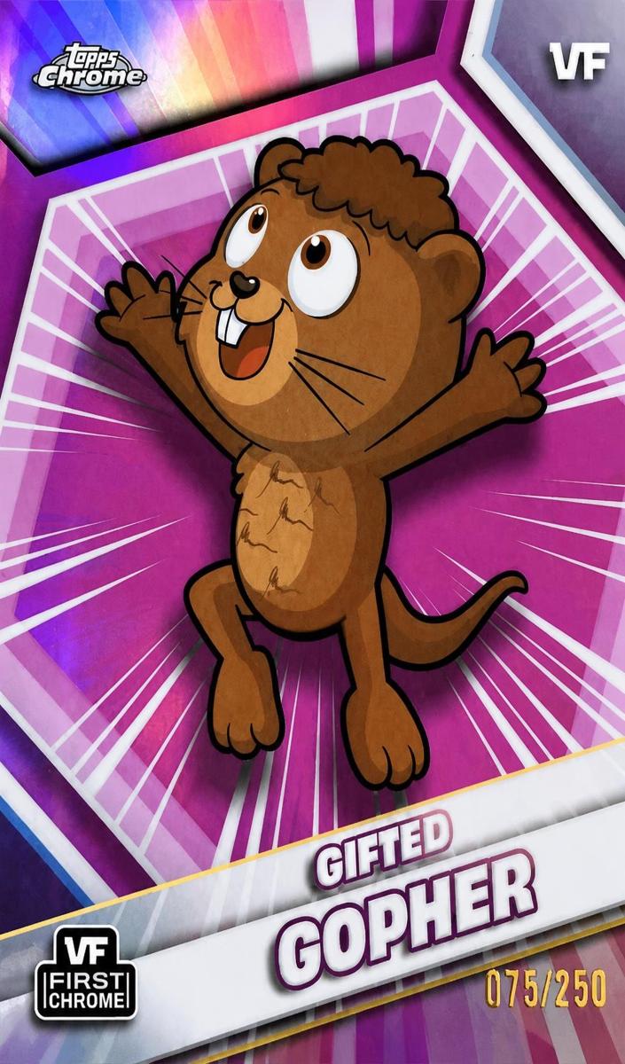 2026 Gifted Gopher [Blast Off Refractor] #82