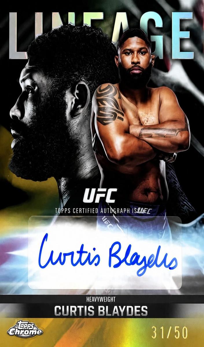 2026 Curtis Blaydes [Gold Refractor] #CCA-CS