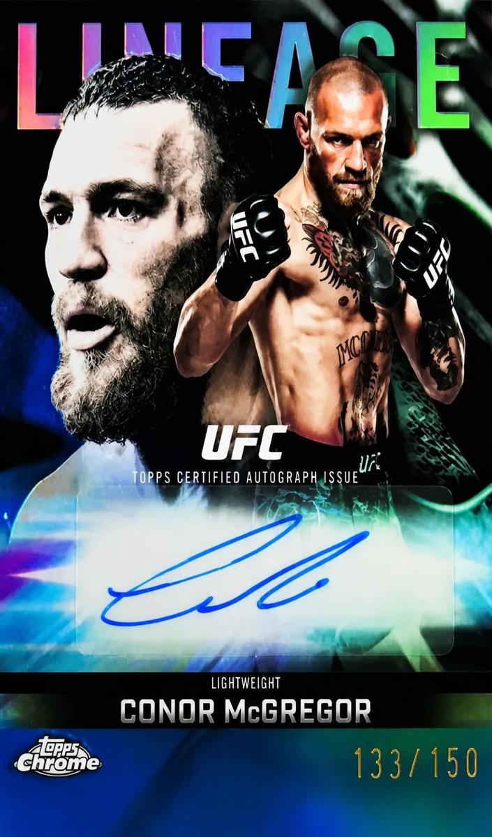 2026 Conor McGregor [Blue Refractor] #CCA-CM