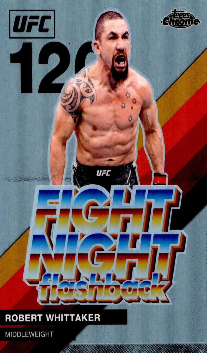 2026 Robert Whittaker #FNF-13