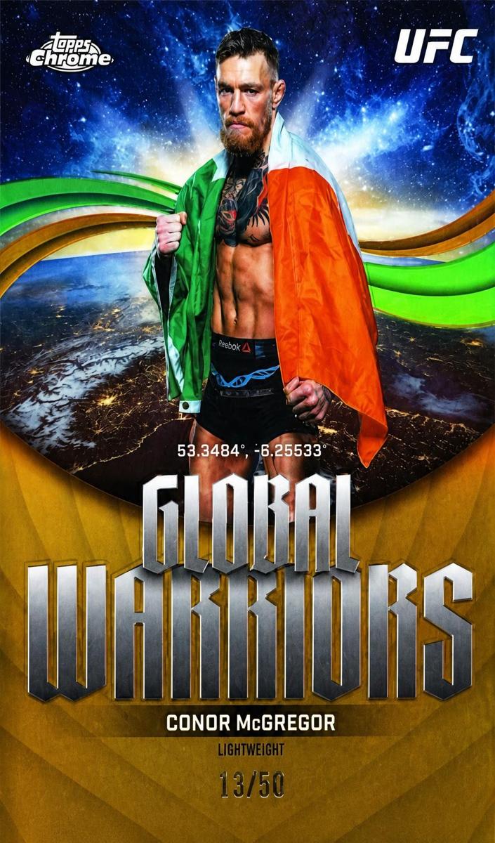 2026 Conor McGregor [Gold Refractor] #GW-8