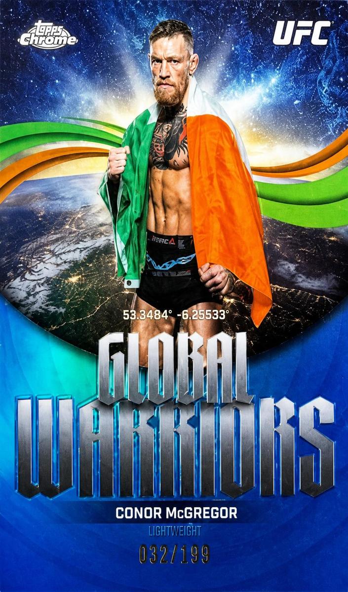 2026 Conor McGregor [Blue Refractor] #GW-8