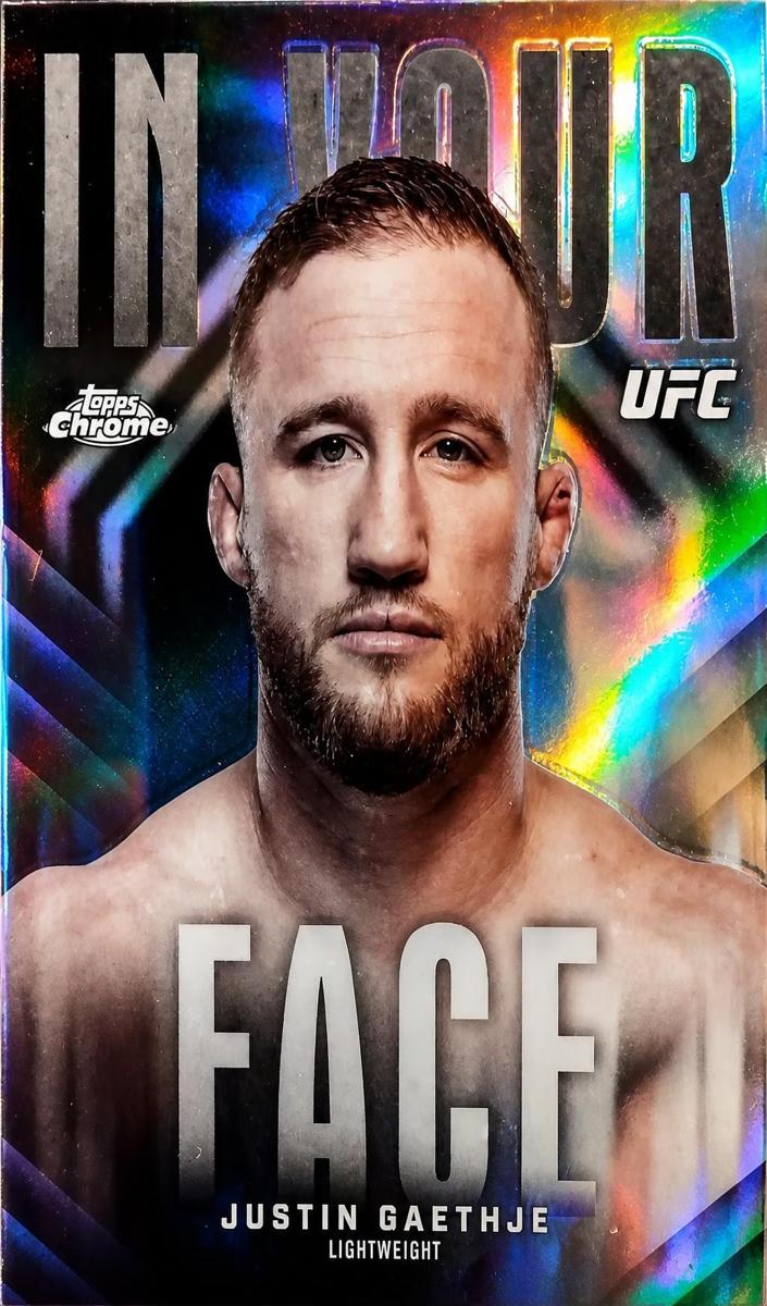 2026 Justin Gaethje [Black Refractor] #IYF-14