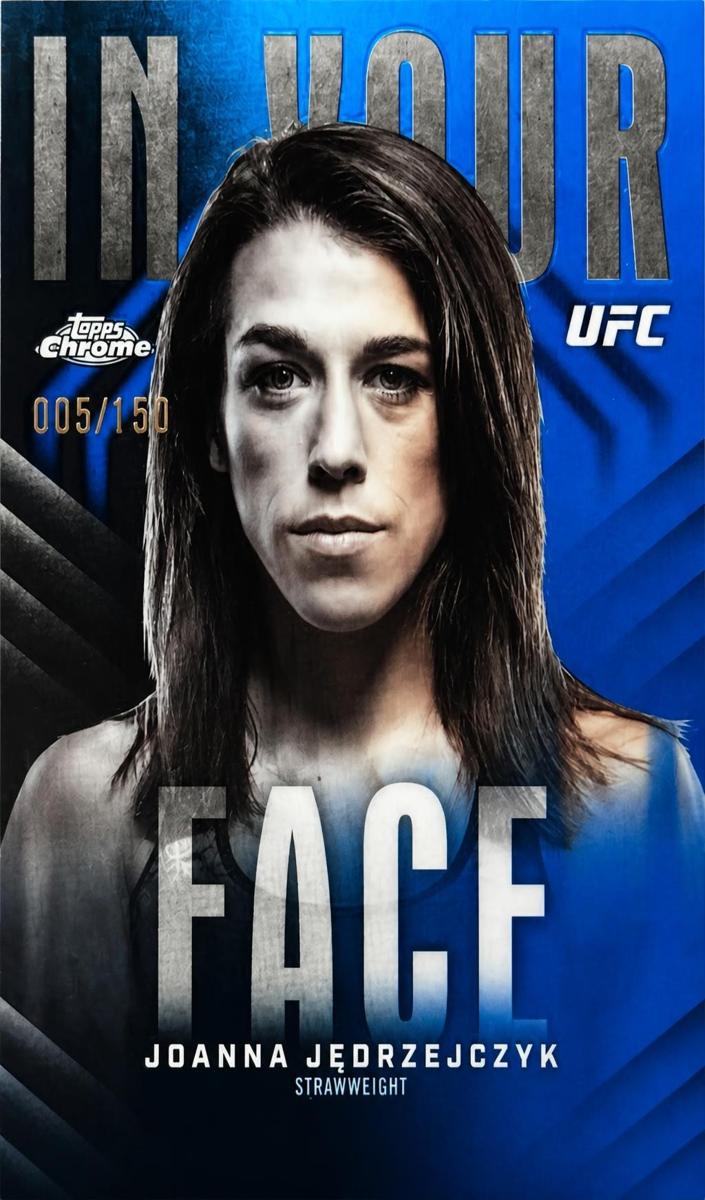 2026 Joanna Jedrzejczyk [Blue Refractor] #IYF-15