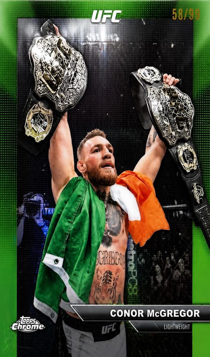 2026 Conor McGregor [Green Refractor] #MM-3