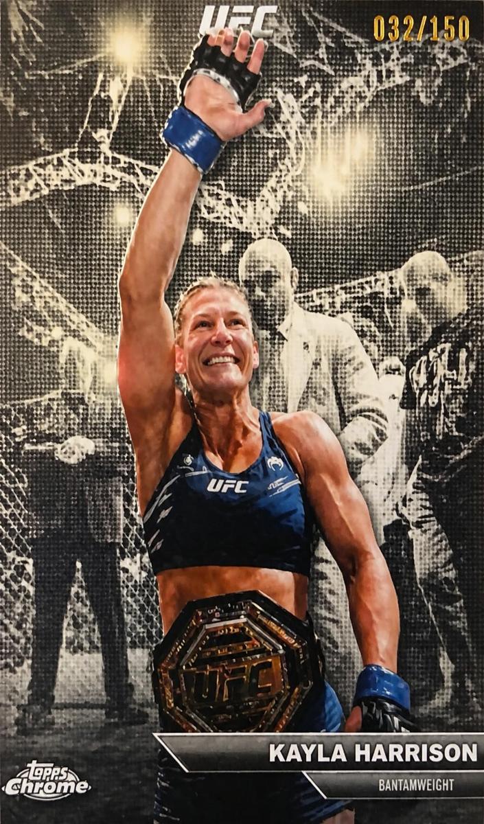 2026 Kayla Harrison [Blue Refractor] #MM-5