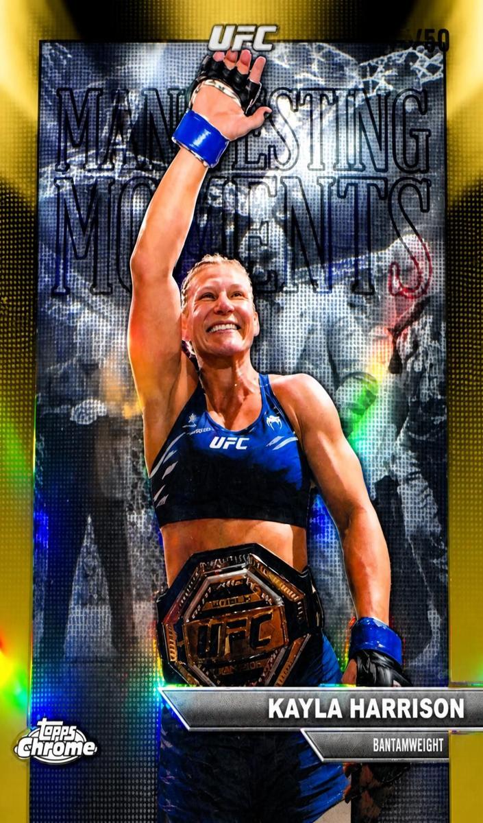 2026 Kayla Harrison [Gold Refractor] #MM-5