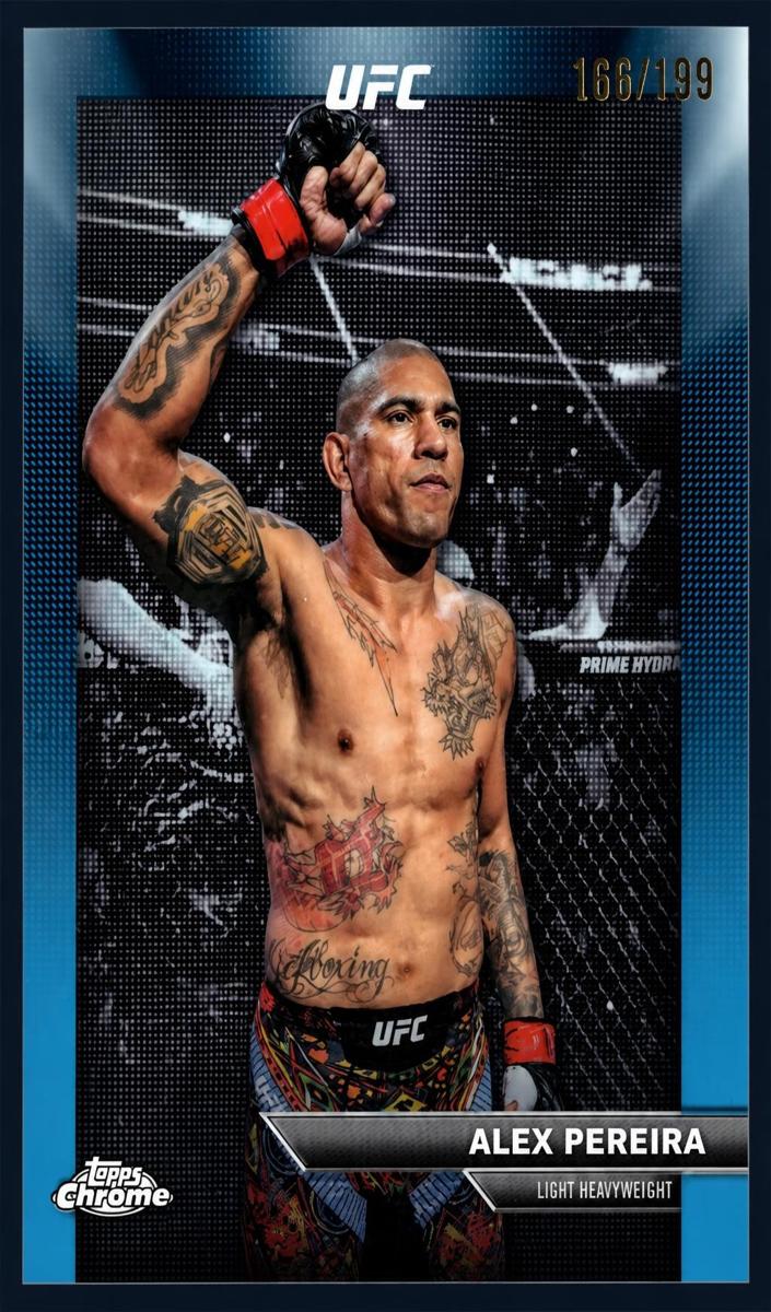 2026 Alex Pereira [Blue Refractor] #MM-9