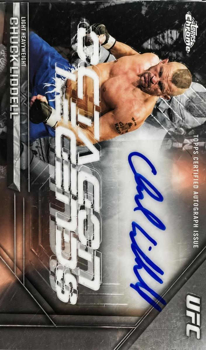 2026 Chuck Liddell [Gold Refractor] #OLA-CL