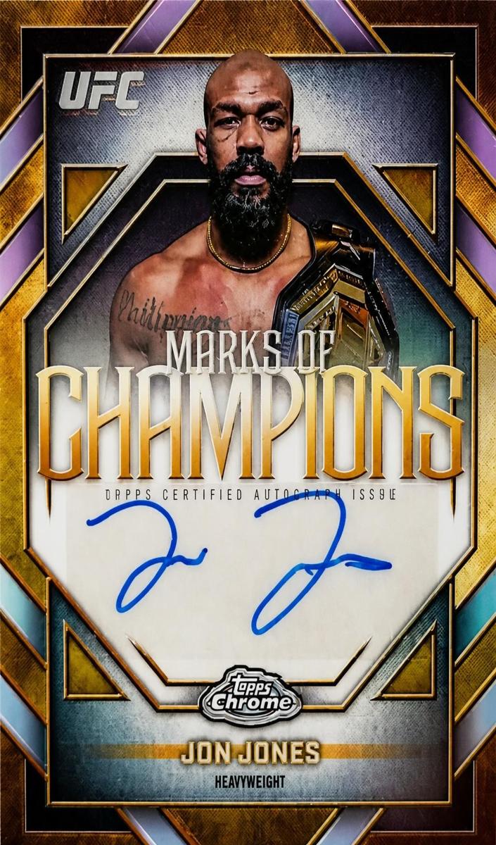 2026 Jon Jones [Refractor] #MOC-JJ