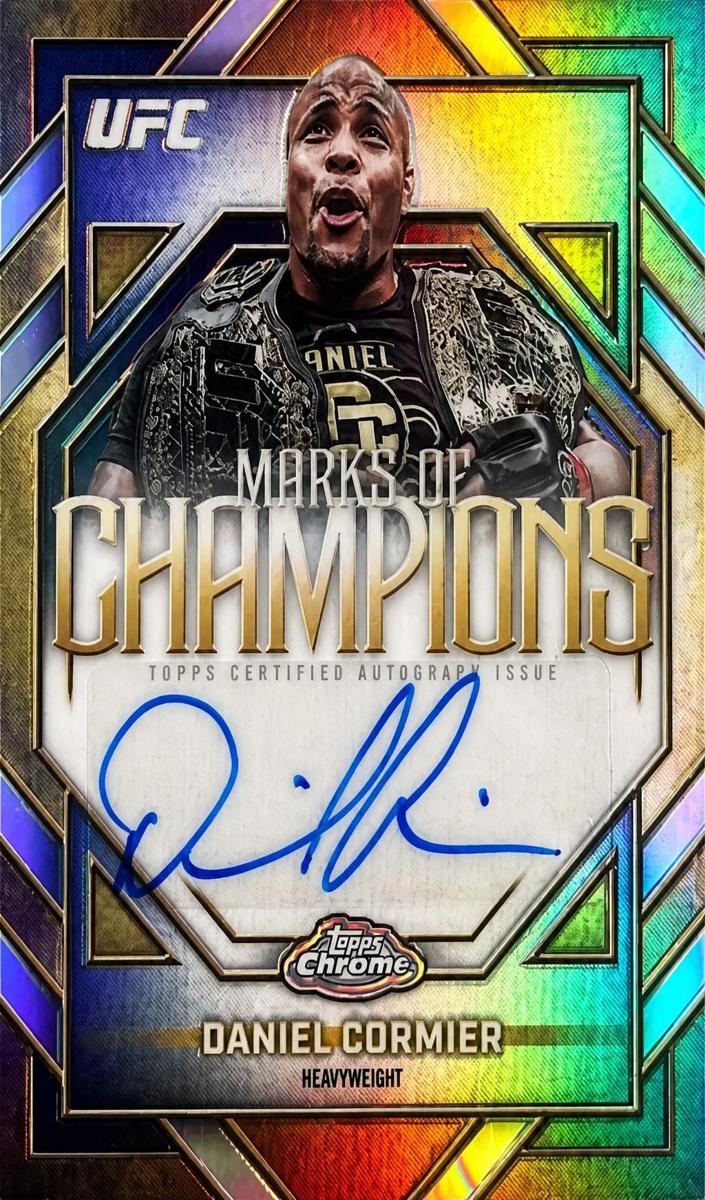2026 Daniel Cormier [Refractor] #MOC-DC