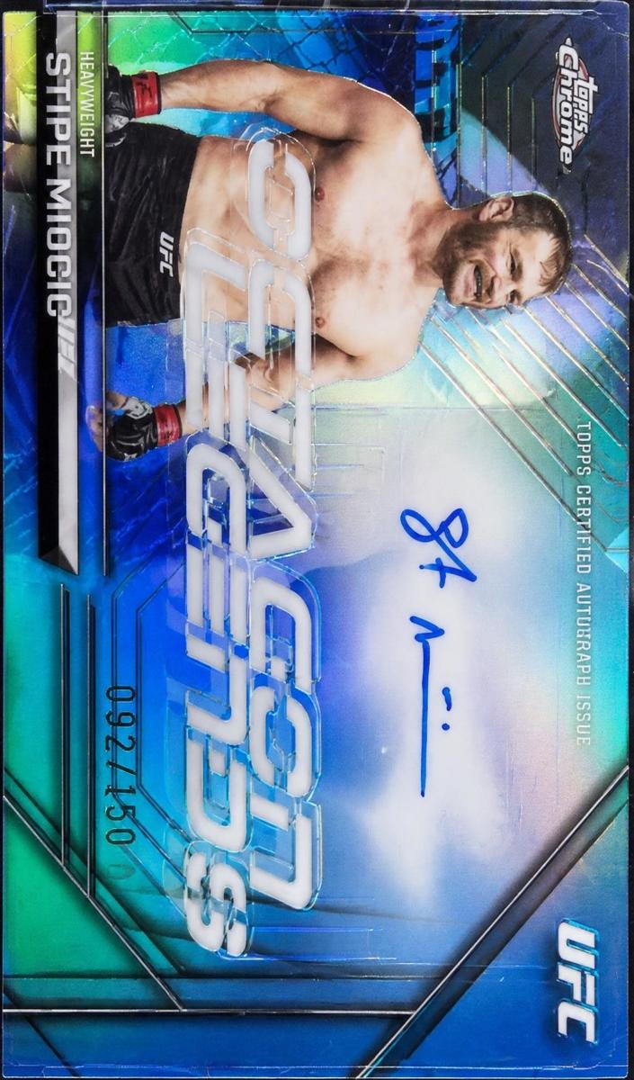 2026 Stipe Miocic [Blue Refractor] #OLA-SM