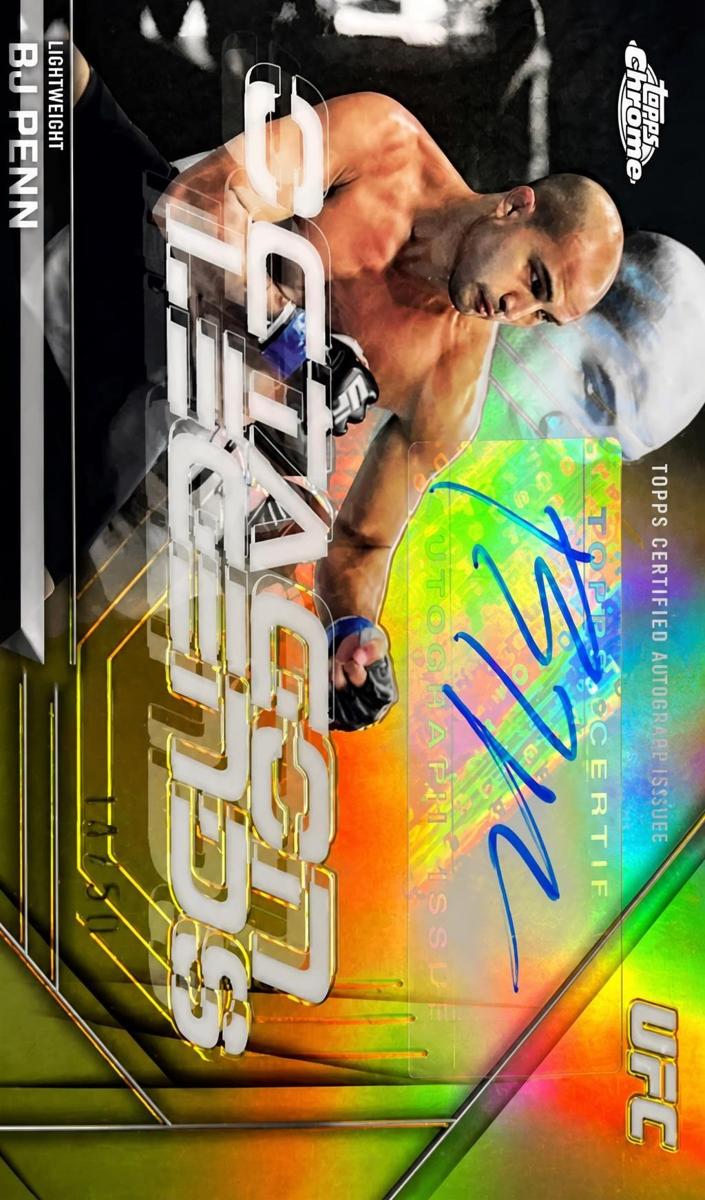 2026 BJ Penn [Gold Refractor] #OLA-BJ