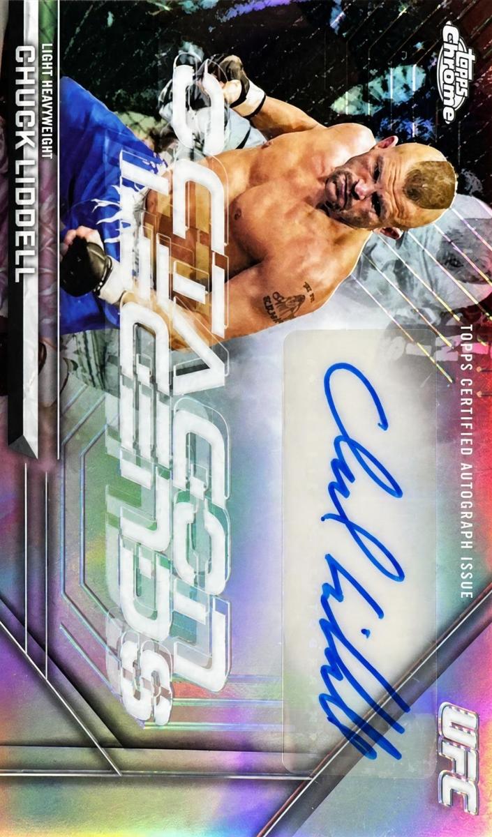 2026 Topps Chrome Chuck Liddell [Refractor] #OLA-CL card