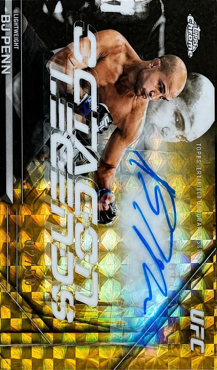 2026 BJ Penn [Gold Geometric Refractor] #OLA-BJ